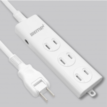 2P 3AC outlets Extension Cord