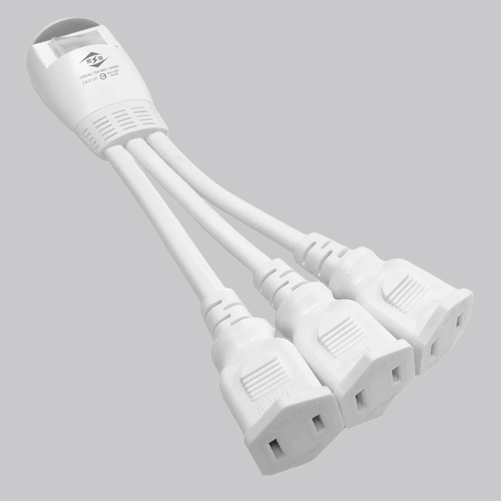 過載斷電1開3座電源線組