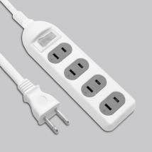 過載斷電1開4座電源延長線