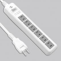 過載斷電1開6座電源延長線