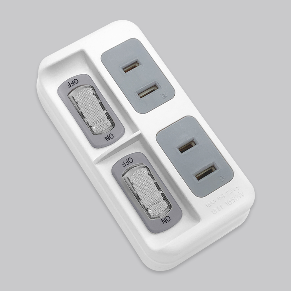 高負載分接式插座-2*2P 壁插