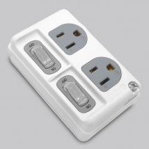 高負載分接式插座-2*2P 電腦壁插